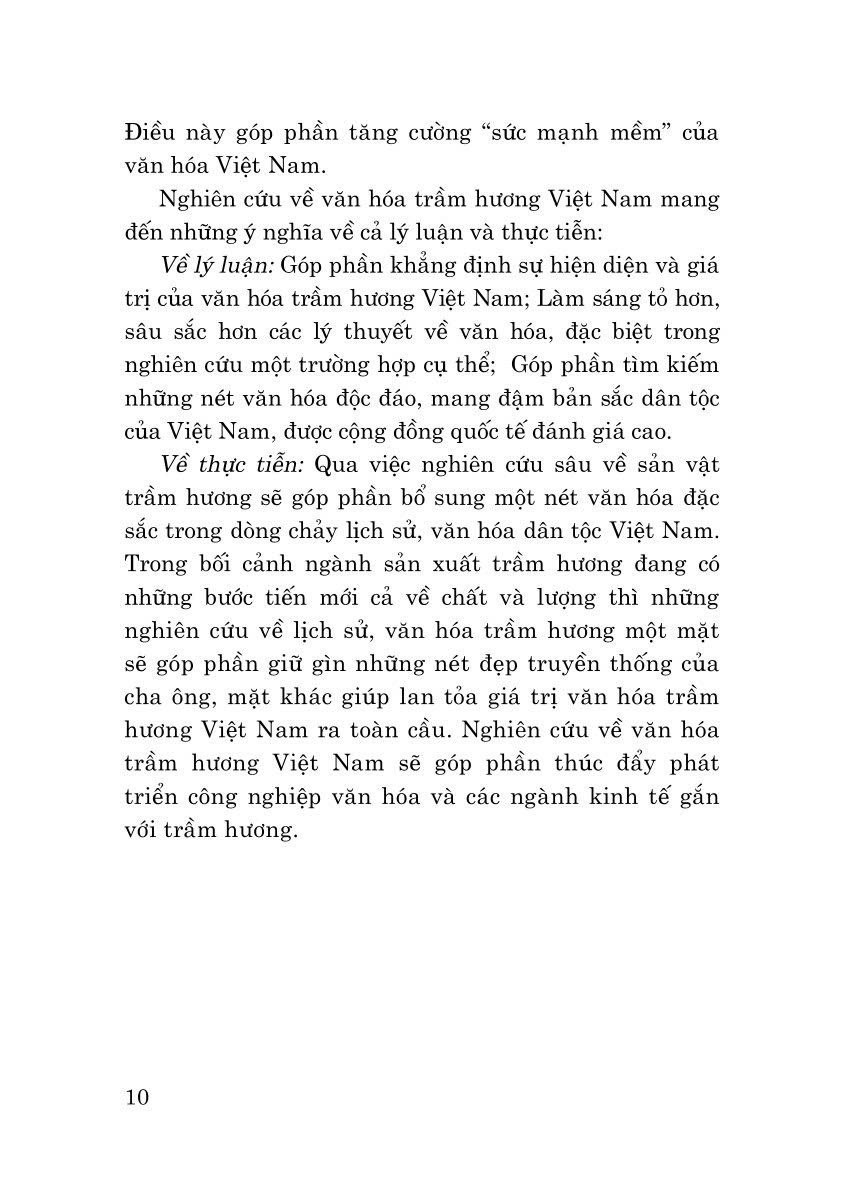 Văn hóa trầm hương Việt Nam (Sách chuyên khảo)