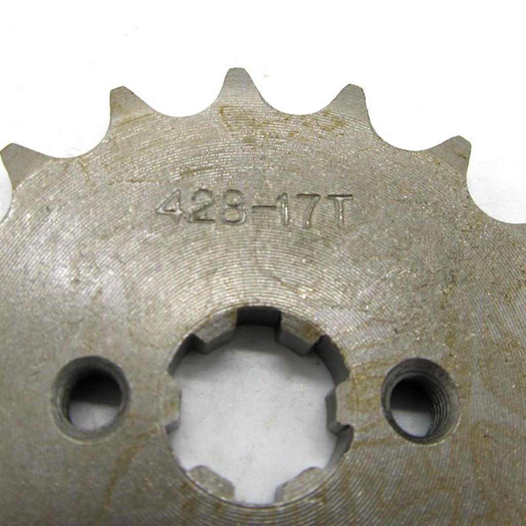 17 Tooth 17mm Front Sprocket Cog for 50/70/110/125/150cc Dirt Pit Bike