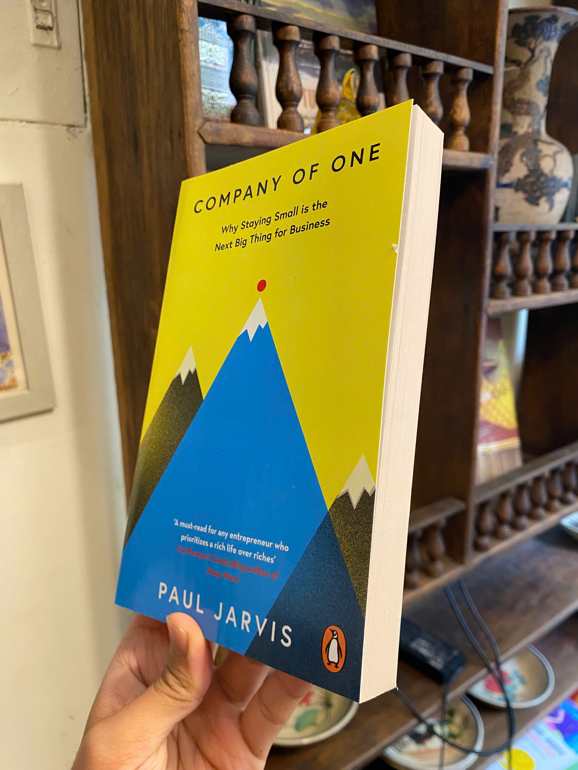 Sách - Company of One by Paul Jarvis - Kinh tế, Kinh doanh tiếng Anh/ Business book in English