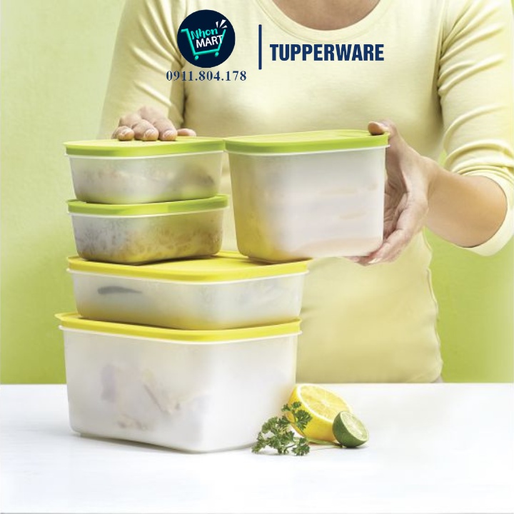 Bộ 5 hộp Tuppeware trữ đông Cozy Frozy đựng thực phẩm