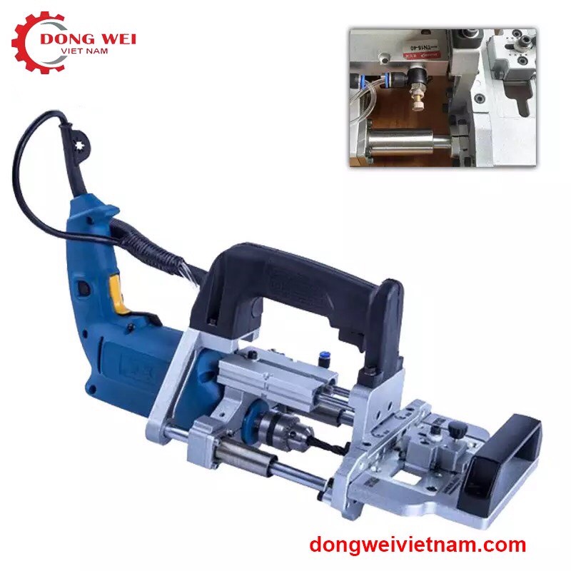MÁY KHOAN LIÊN KẾT CHỐT CAM CHỐT GỖ KẾT HỢP HƠI KHÍ NÉN
