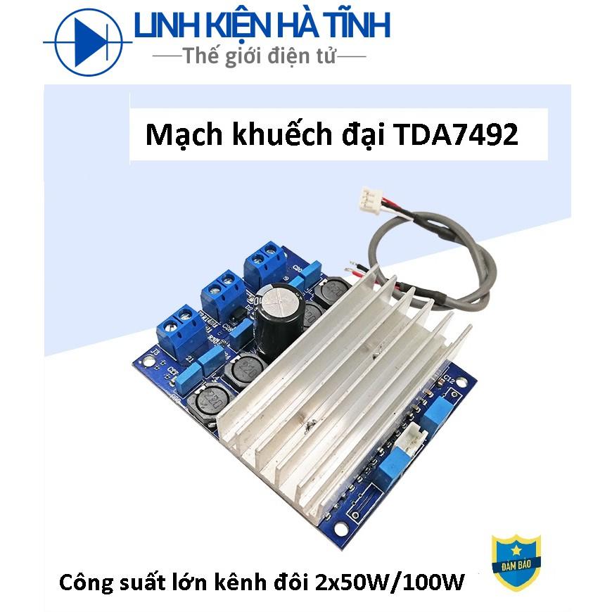 TDA7492 Mạch Khuếch Đại 2X50W TDA7492 7492 - BTL 100W