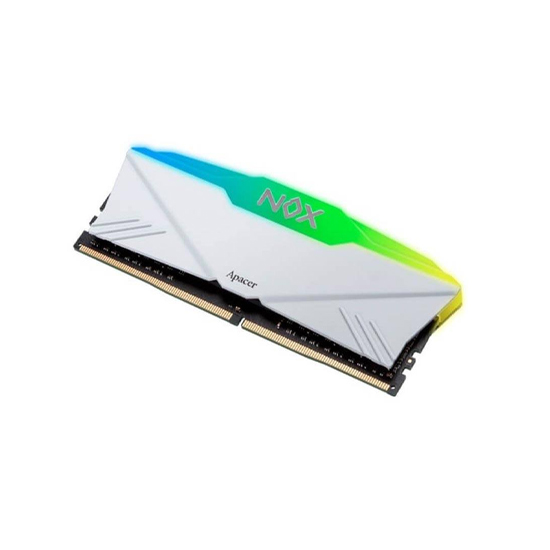 Bộ nhớ RAM PC Apacer DDR4 16GB 3200 OC NOX RGB White AURA2 - Hàng chính hãng