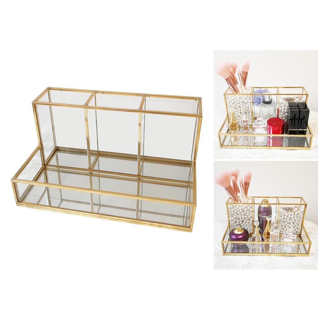 Clear Makeup Organizer Holder Cosmetics Brush Pen Eyebow Lipstick Makeup Case