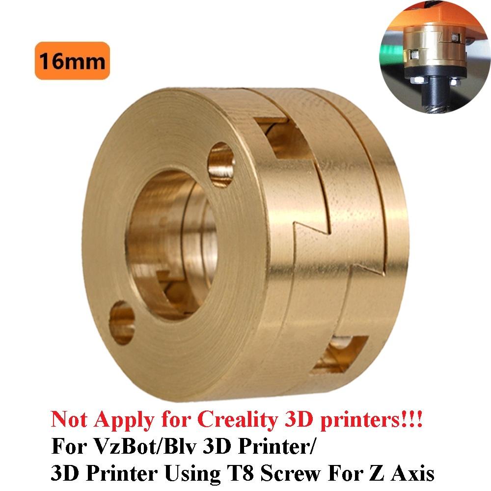 Khớp nối OLDHAM Khớp nối 18mm cho Máy in 3D Creality CR10 S4 S5 CR10S PRO Ender3 Pro V2 3S Khớp nối trục Z 16mm cho vít T8
