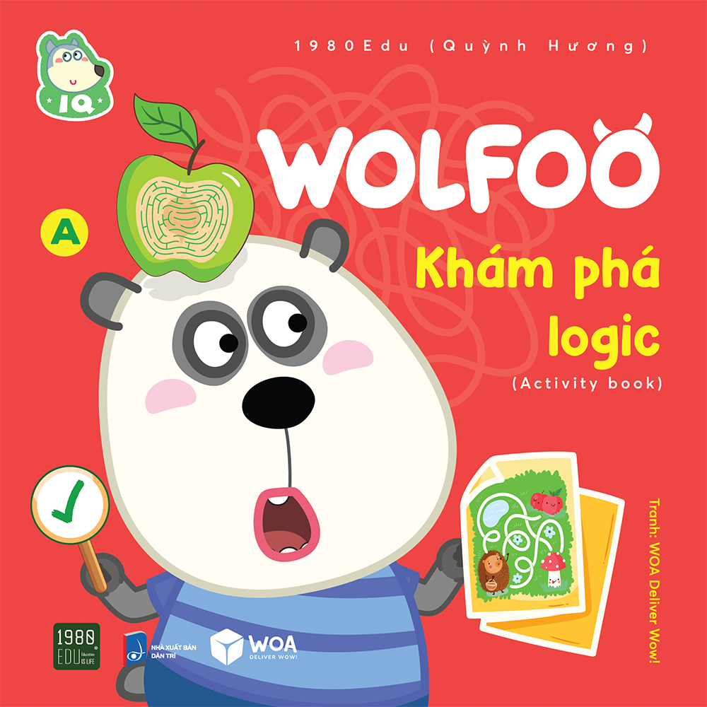 Sách Wolfoo Book - Wolfoo Khám Phá Logic