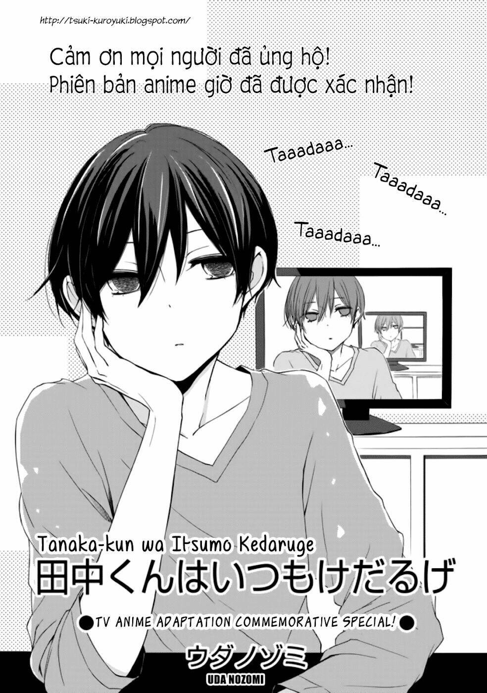 tanaka kun lúc nào cũng bơ phờ chapter 15.5 4