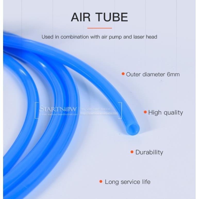 Ống dẫn hơi khí nén PU 4x2.5, 6x4, 8x5, 10x6.5, 12x8 - Bền bỉ, độ đàn hồi tốt, Chịu được nhiệt và áp suất cao