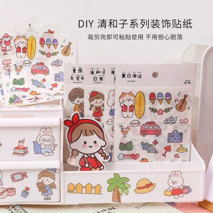 Hình dán sticker cute