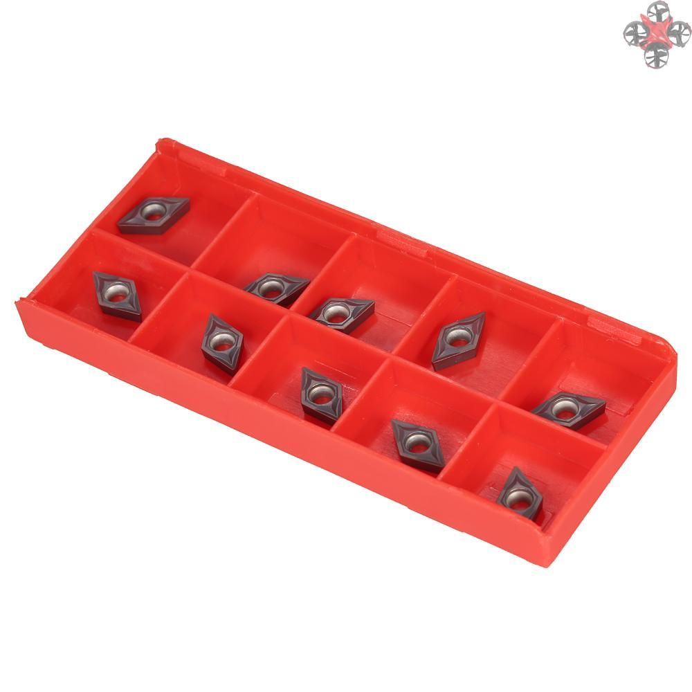 Set 10 Bộ Chèn Cacbua Dcmt0702 Ybc205 Cho Máy Tiện