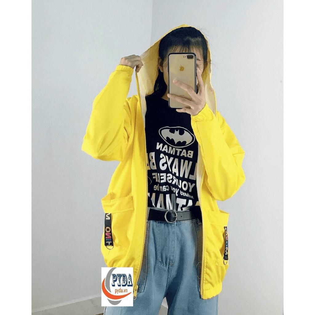 Áo khoác dù thêu CỰC ĐẸP