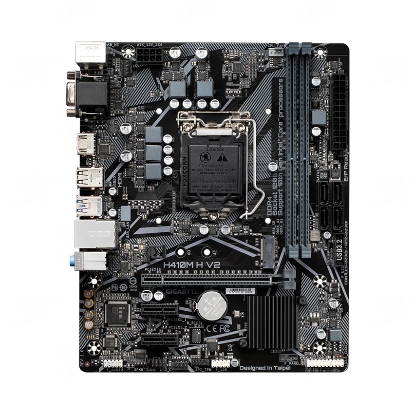 Mainboard Gigabyte H410M H V2 2.0 Socket LGA1200 - Hàng Chính Hãng