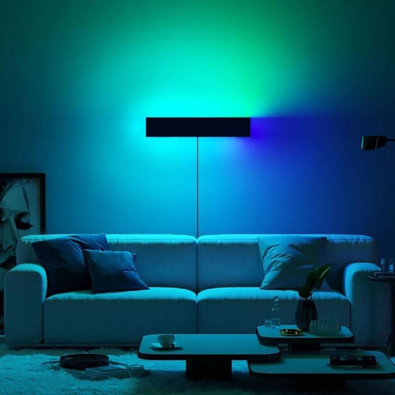 Đèn Led Wall treo tường trang trí phòng ngủ phòng khách phòng làm việc L06 quản lý qua app điện thoại