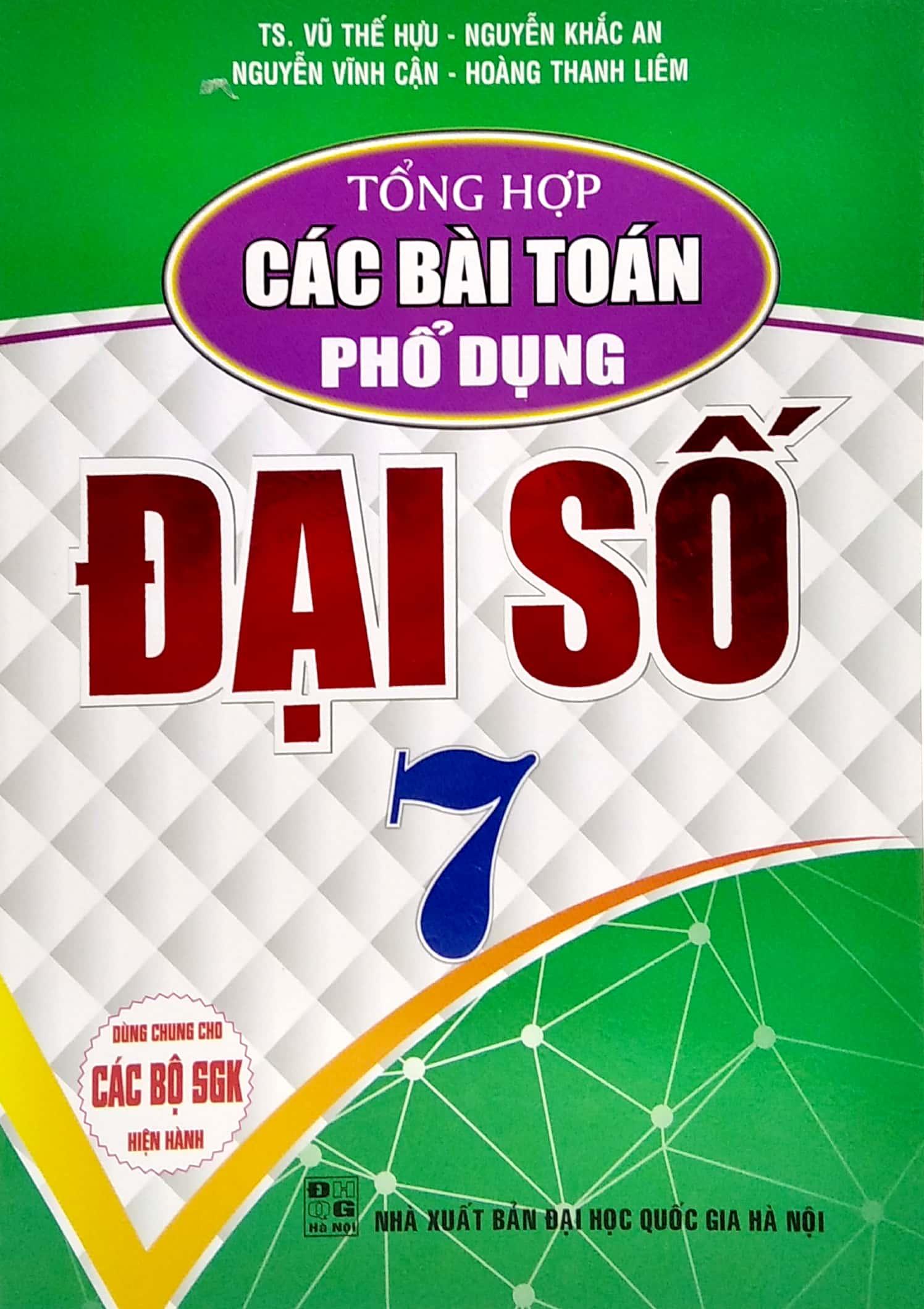 Tổng Hợp Các Bài Toán Phổ Dụng Đại Số 7