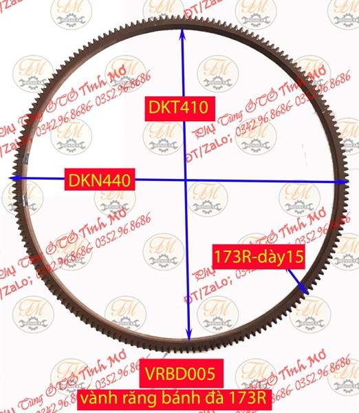 vành răng bánh đà 173R