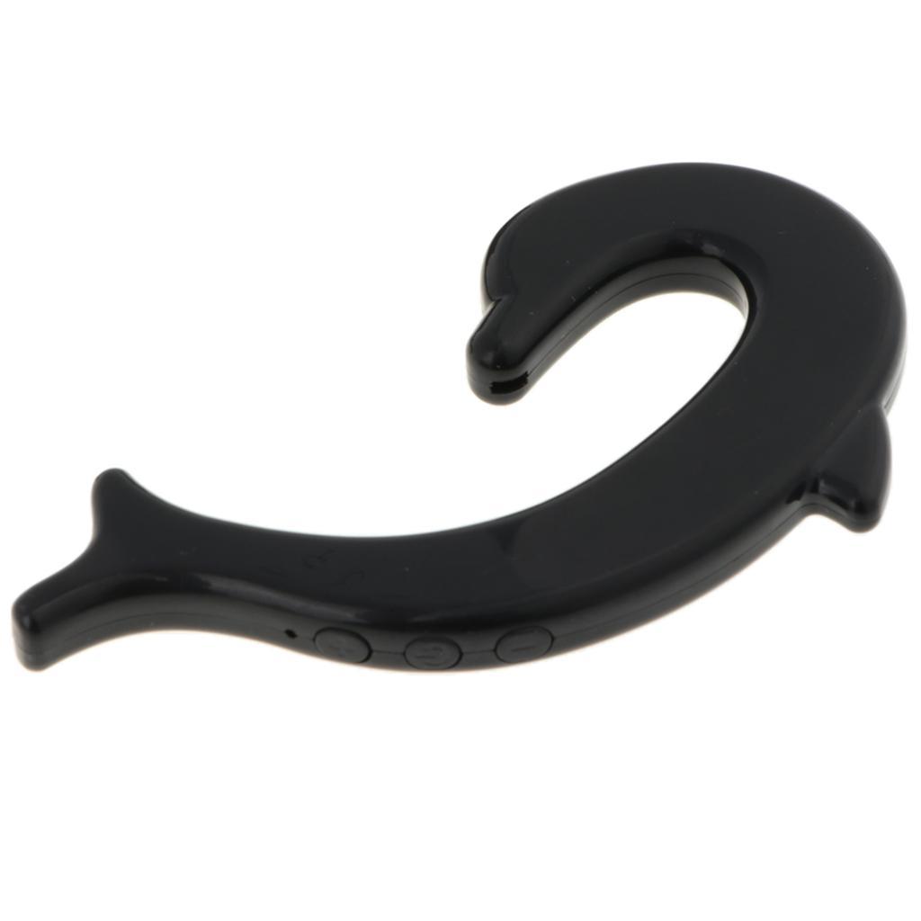 Dolphin Shape Ear Hook Bluetooth Headset Wireless Headphone with Mic