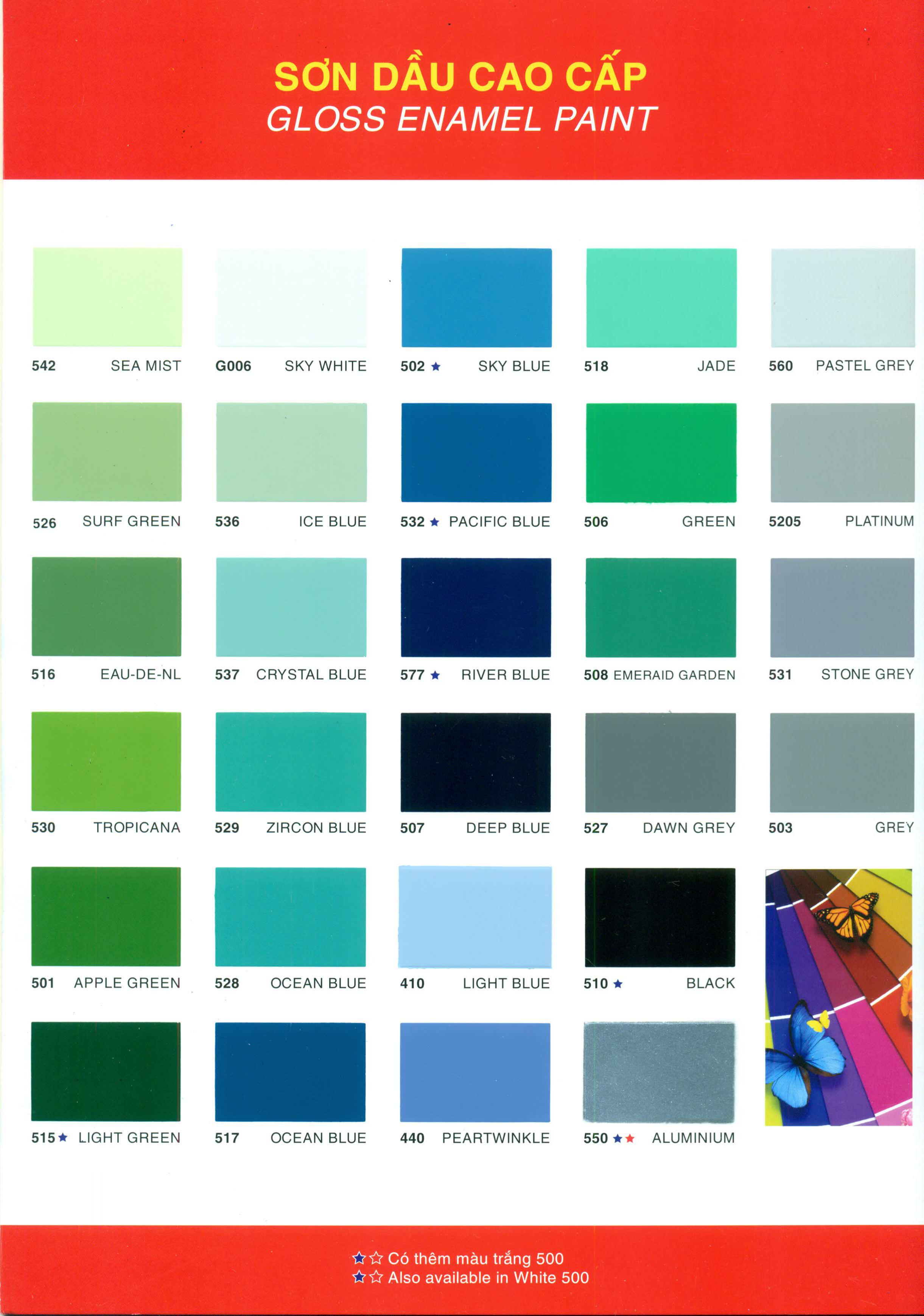 Sơn dầu Galant màu Tropicana 530 375ml