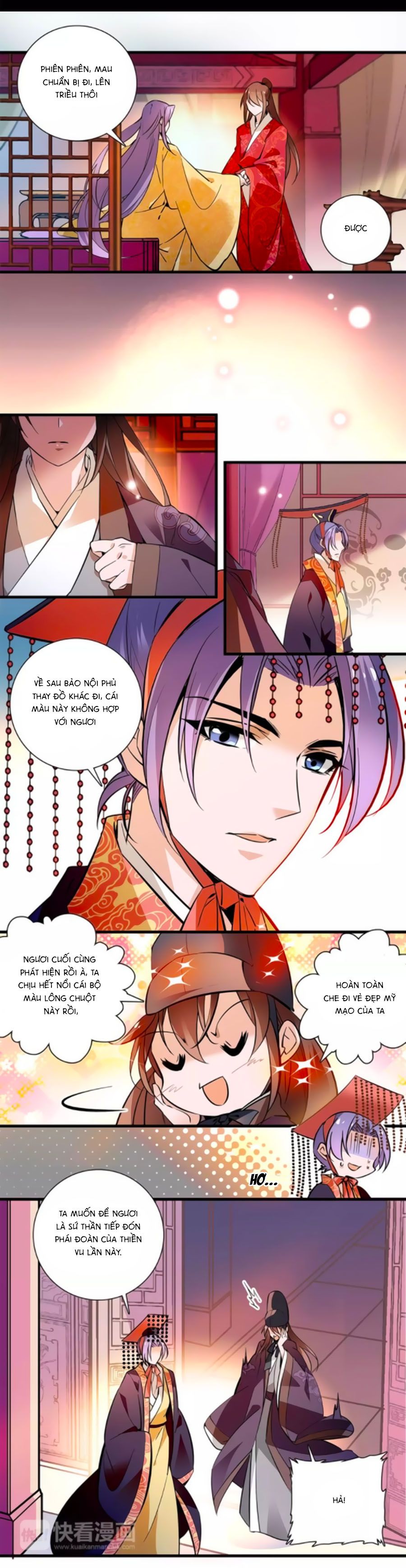 Hoàng Thượng! Hãy Sủng Ái Ta Đi! chapter 63 - Trang 4