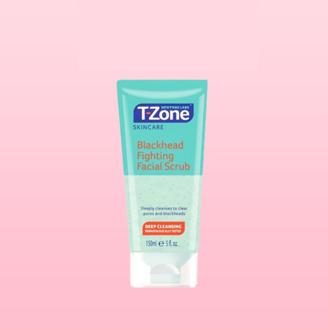 Tẩy da chết giảm mụn đầu đen T-Zone Blackhead fighting Facial Scrub 75ml