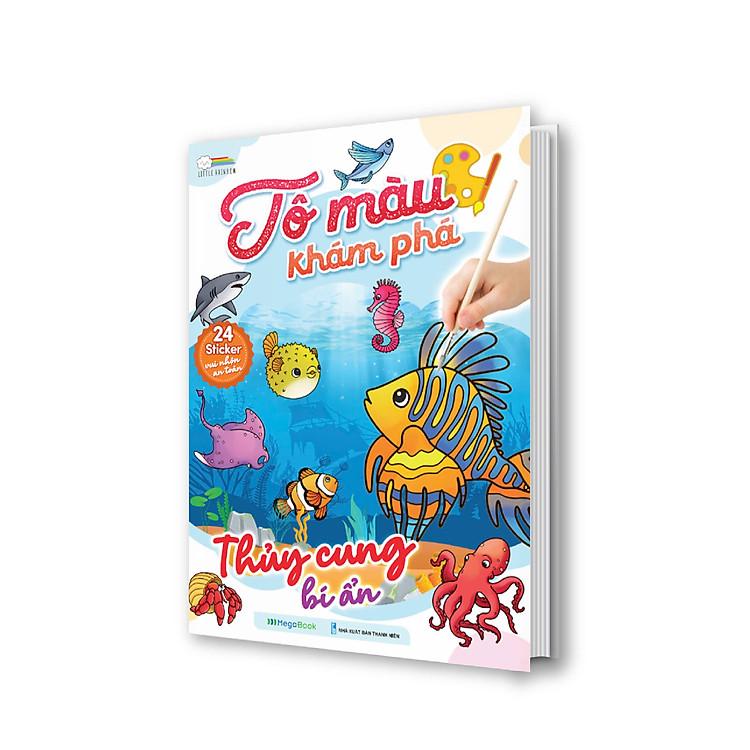 Sách Tô màu khám phá