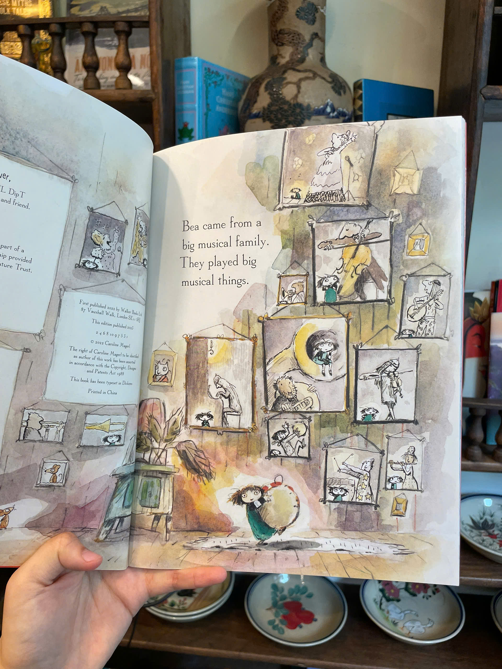 Sách - Piano Fingers by Caroline Magerl - Children Picture book in English - Ngoại Văn