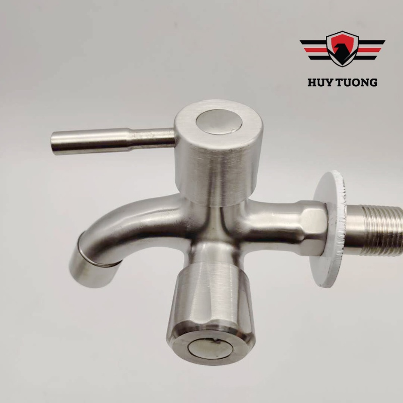 Củ sen lạnh Inox SUS304 cao cấp chống gỉ, vòi củ sen lạnh sáng bóng sang trọng - Huy Tưởng