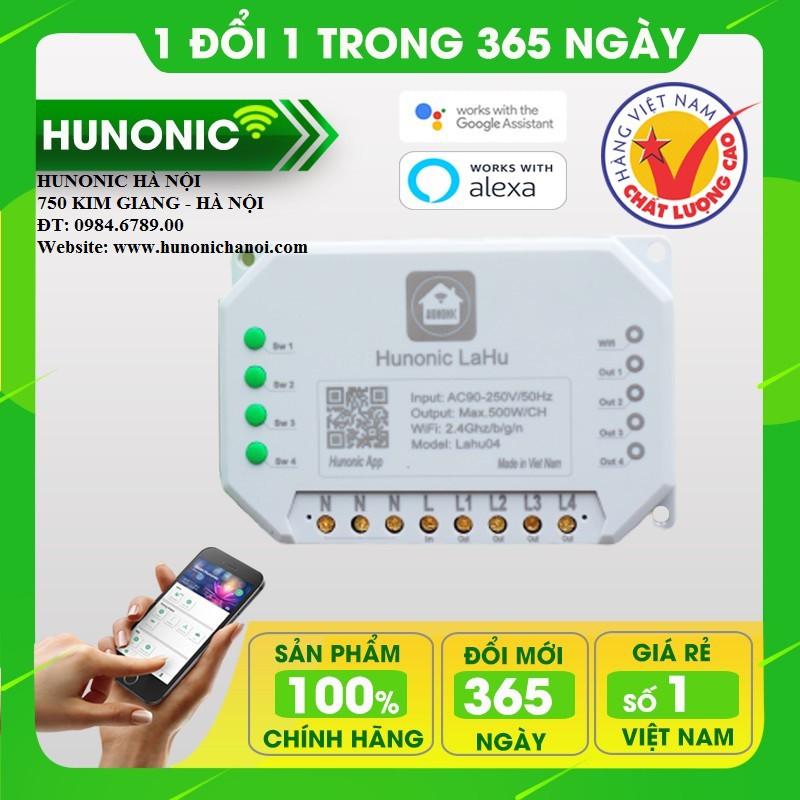 Công tắc thông minh việt nam 4 nút điều khiển từ xa