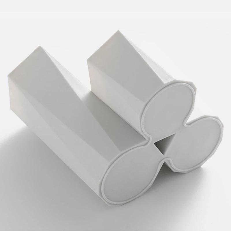Cốc đựng cọ trang điểm 3 ngăn tiện lợi