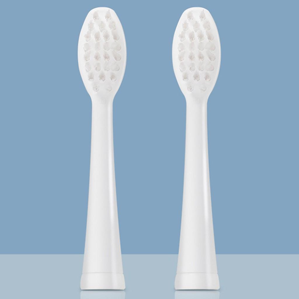 Bộ 2 đầu bàn chải điện Lock&amp;Lock Portable Electric Toothbrush Heads ENR536WHT - Hàng chính hãng sợi lông mềm - Hapos