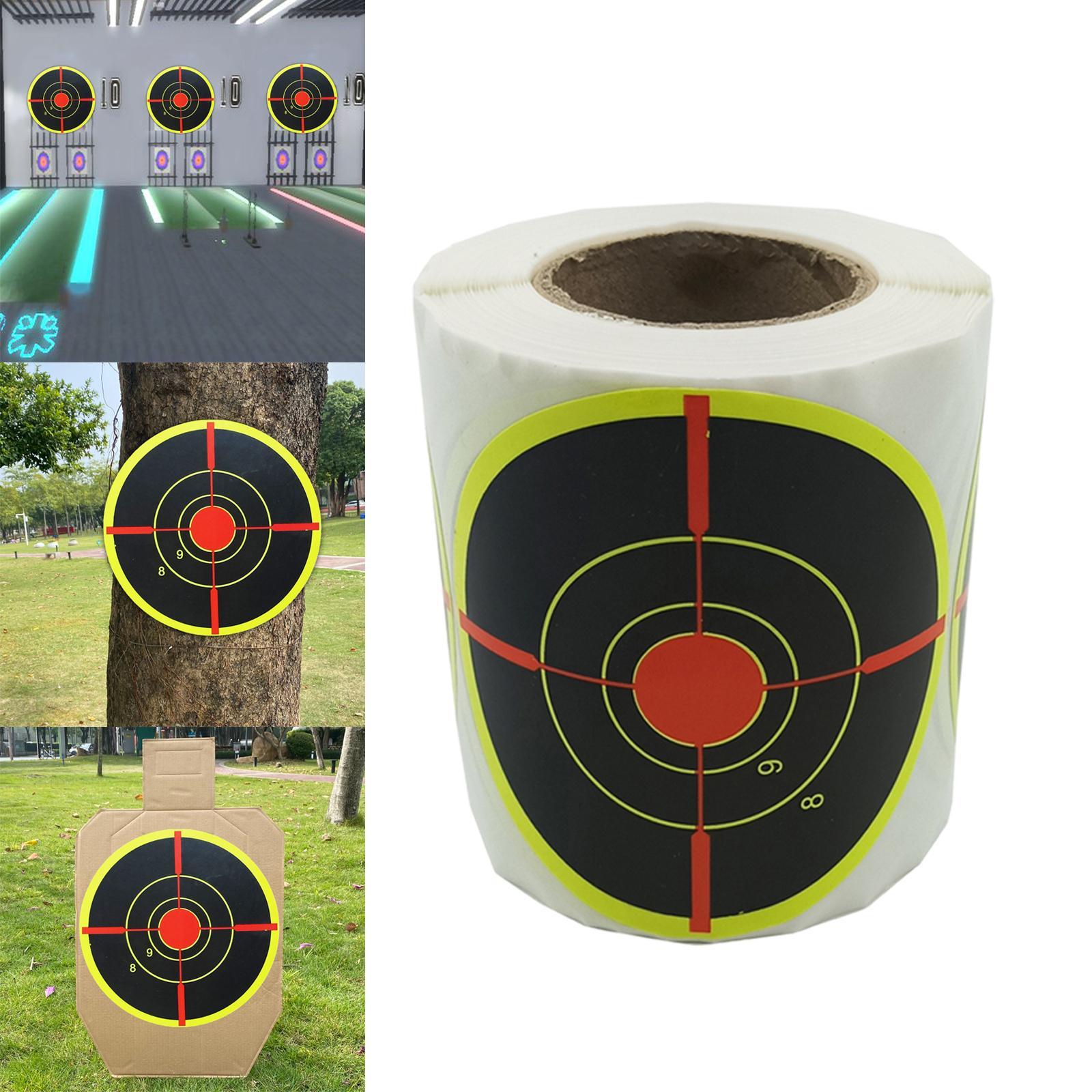 200 Pieces Adhesive Shooting Targets Reactive Splatter - Target Dots - for BB Gun