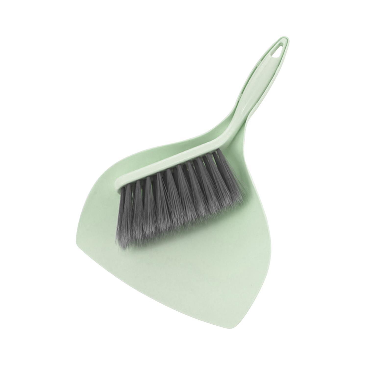 Mini Dustpan and Brush Set Hanging Hole Household for Cabinets