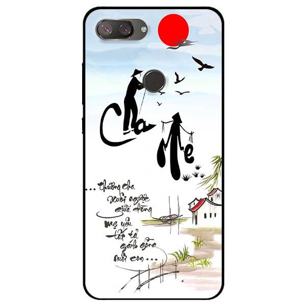 Ốp lưng dành cho Xiaomi Mi 8 Lite - Cha Mẹ