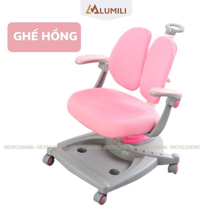 ghế chống gù cao cấp trẻ em B9 có tay vịn, bánh xe di chuyển nâng hạ độ cao chịu lực lên tới 80kg