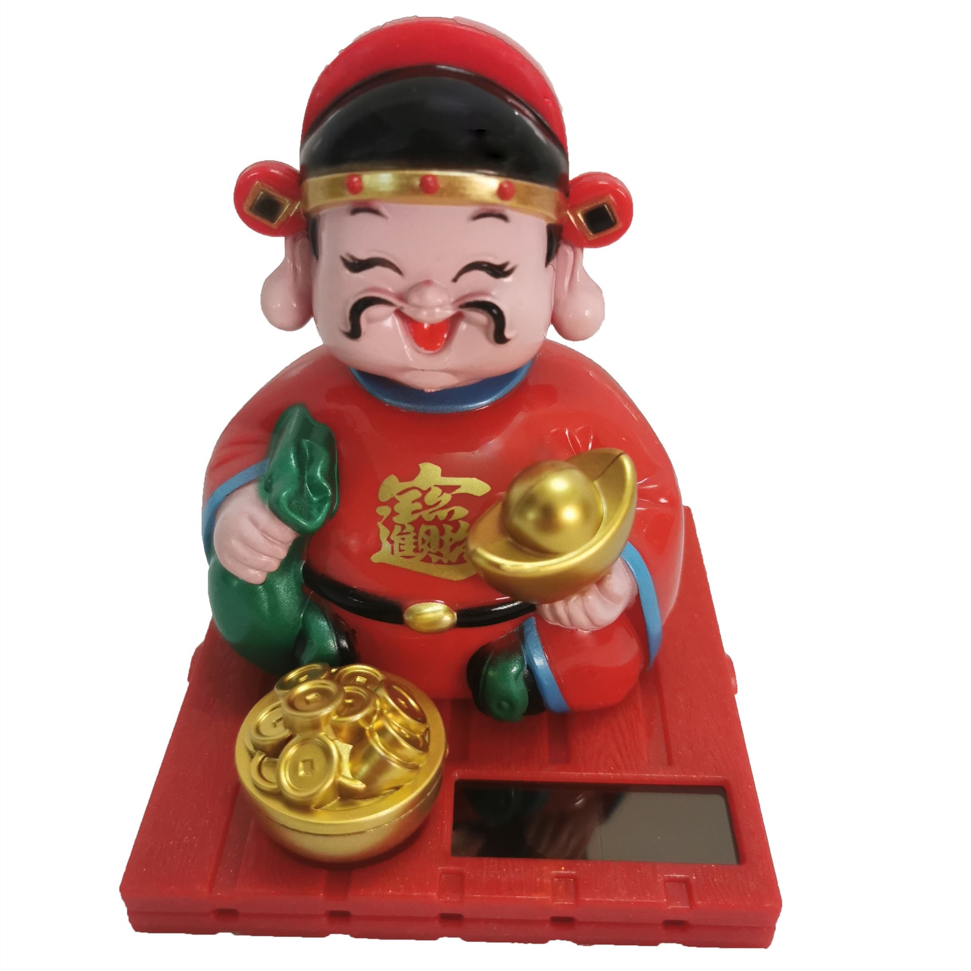 Tượng phật thần tài gật đầu năng lượng