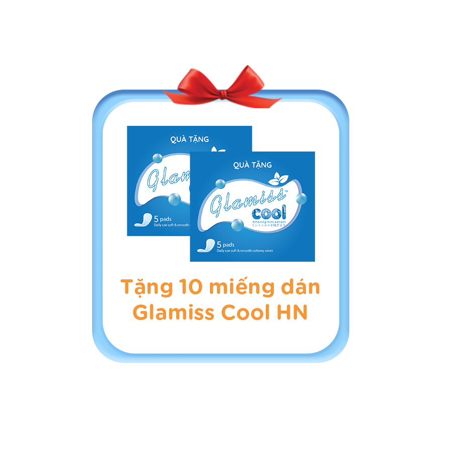 Tặng 2 gift 10 miếng Glamiss Cool hàng ngày