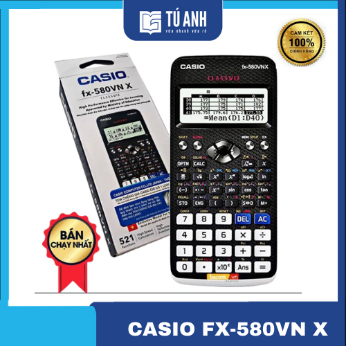 Máy Tính Casio FX 580 VN X (Lựa Chọn Màu Sắc)