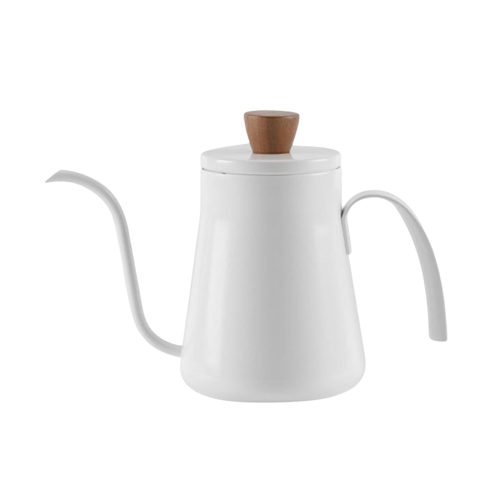 Gooseneck Coffee Kettle Coffee Teapot 400ml for Kitchen, Home, Cafe,