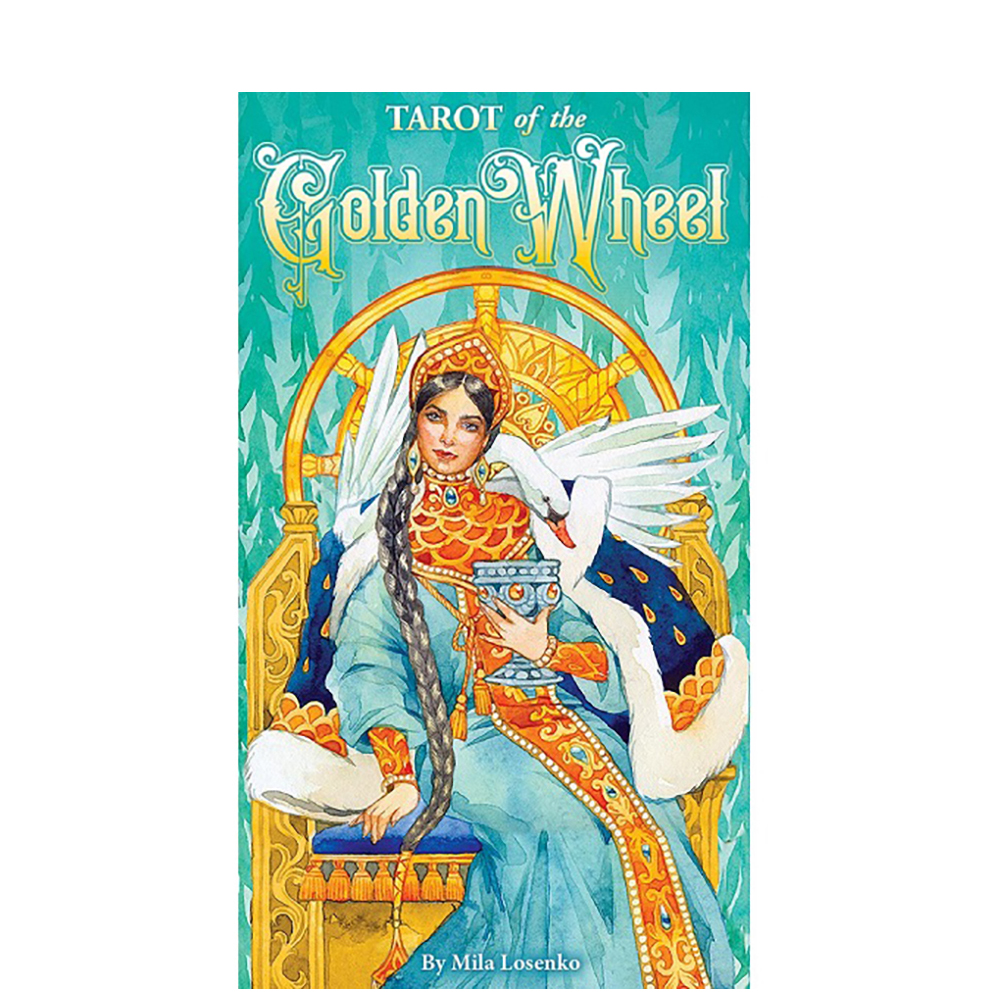 Bài Tarot Of The Golden Wheel 78 Lá Bài Tặng File Tiếng Anh Và Đá Thanh Tẩy