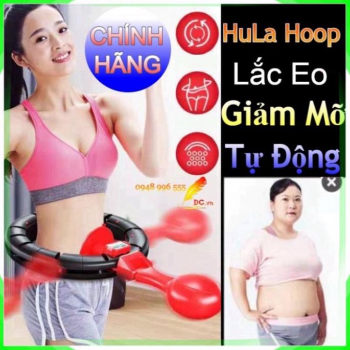 Vòng lắc eo giảm mỡ tự động nhập khẩu, chỉnh cân nặng vòng eo đồng hồ điện tử tự động đếm số