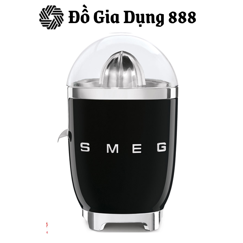 Máy vắt cam Smeg màu đen CJF01BLEU Hàng Chính Hãng