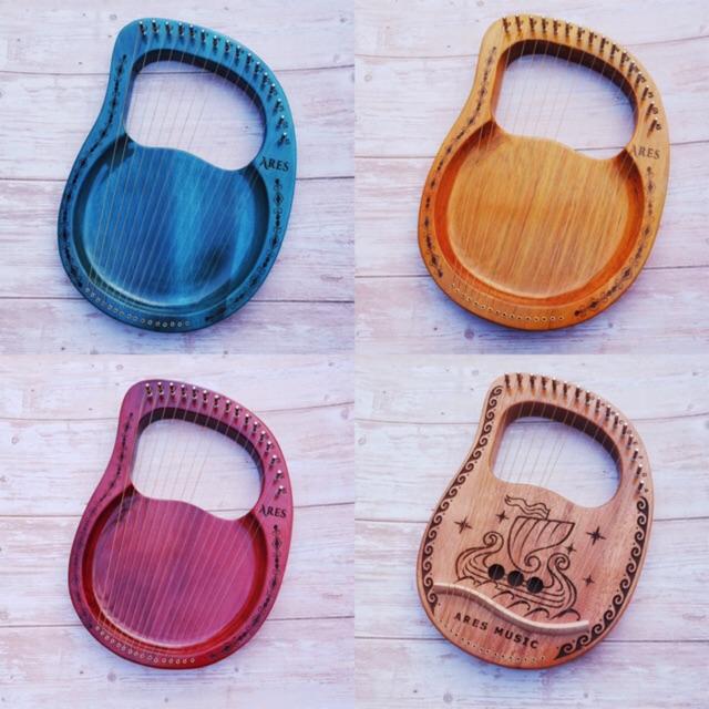 Đàn Lyre Ares 16 Dây Nguyên Khối