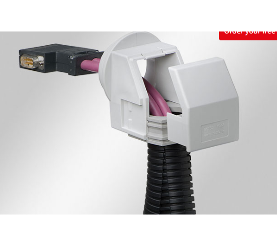 Icotek_KVT-W90 | Split 90° cable gland || Ốc giữ cáp 90°