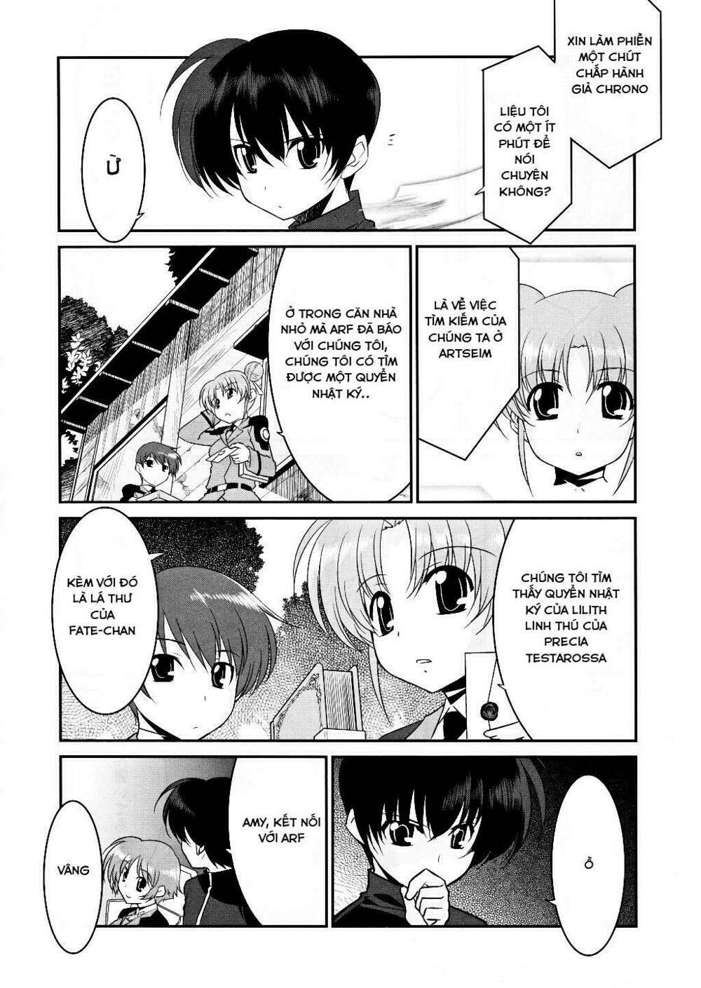 mahou shoujo lyrical nanoha movie 1st the comics manga chapter 9 12