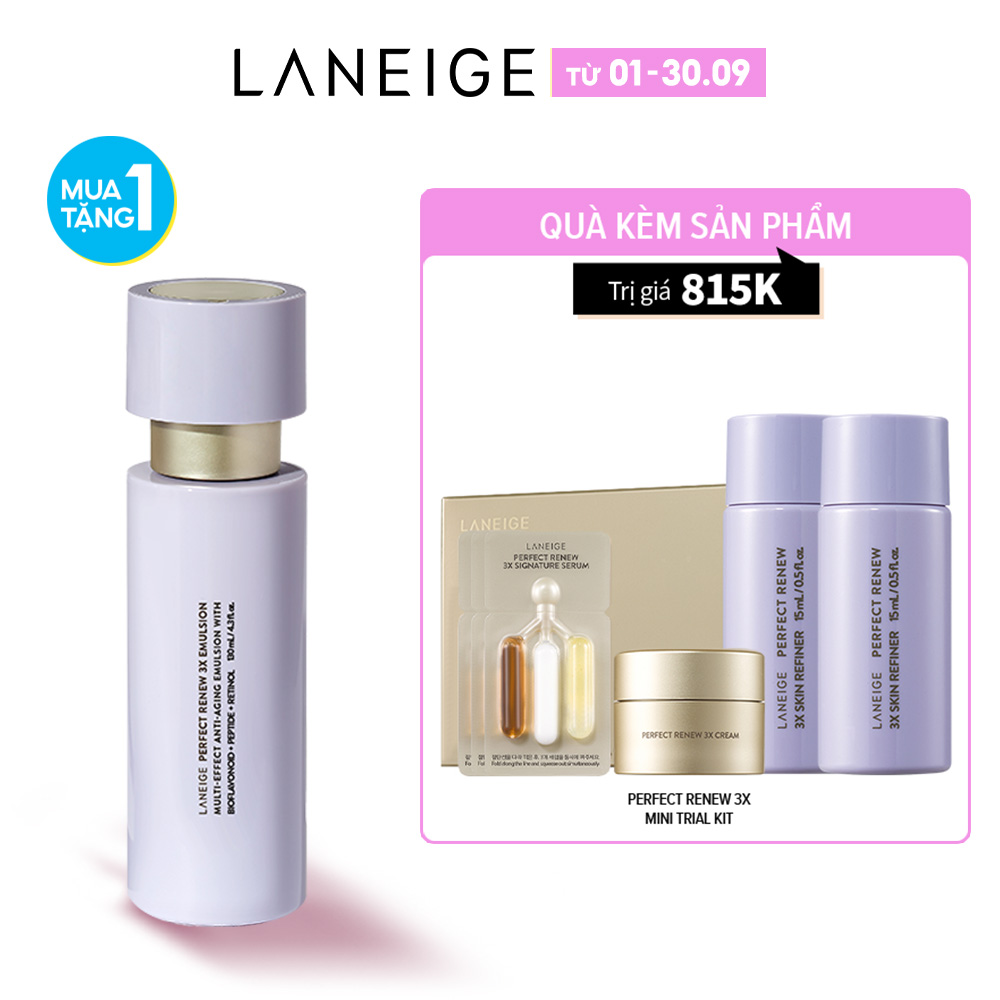 Sữa dưỡng chống lão hóa Laneige Perfect Renew 3X Emulsion 130ml