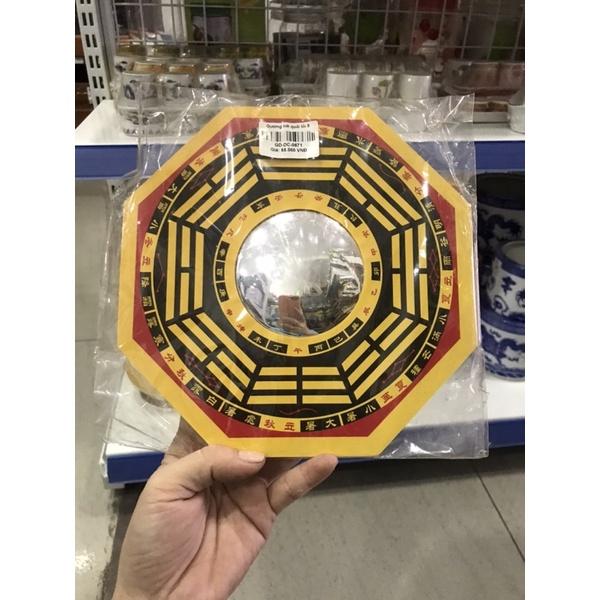 Gương bái quái gỗ lồi nhiều size