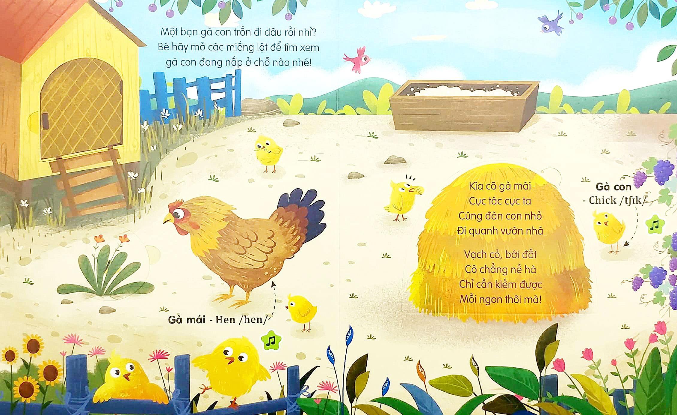 Sách Âm Thanh - Những Loài Vật Quanh Em - ảnh 4