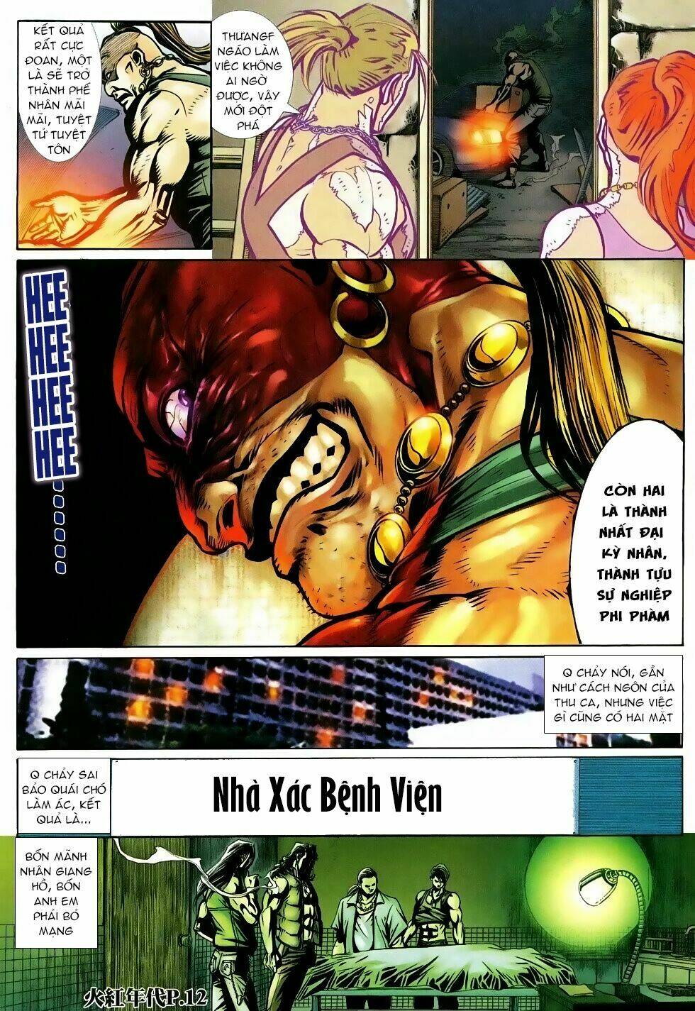 hỏa hồng niên đại hắc cốt đường chapter 118 10