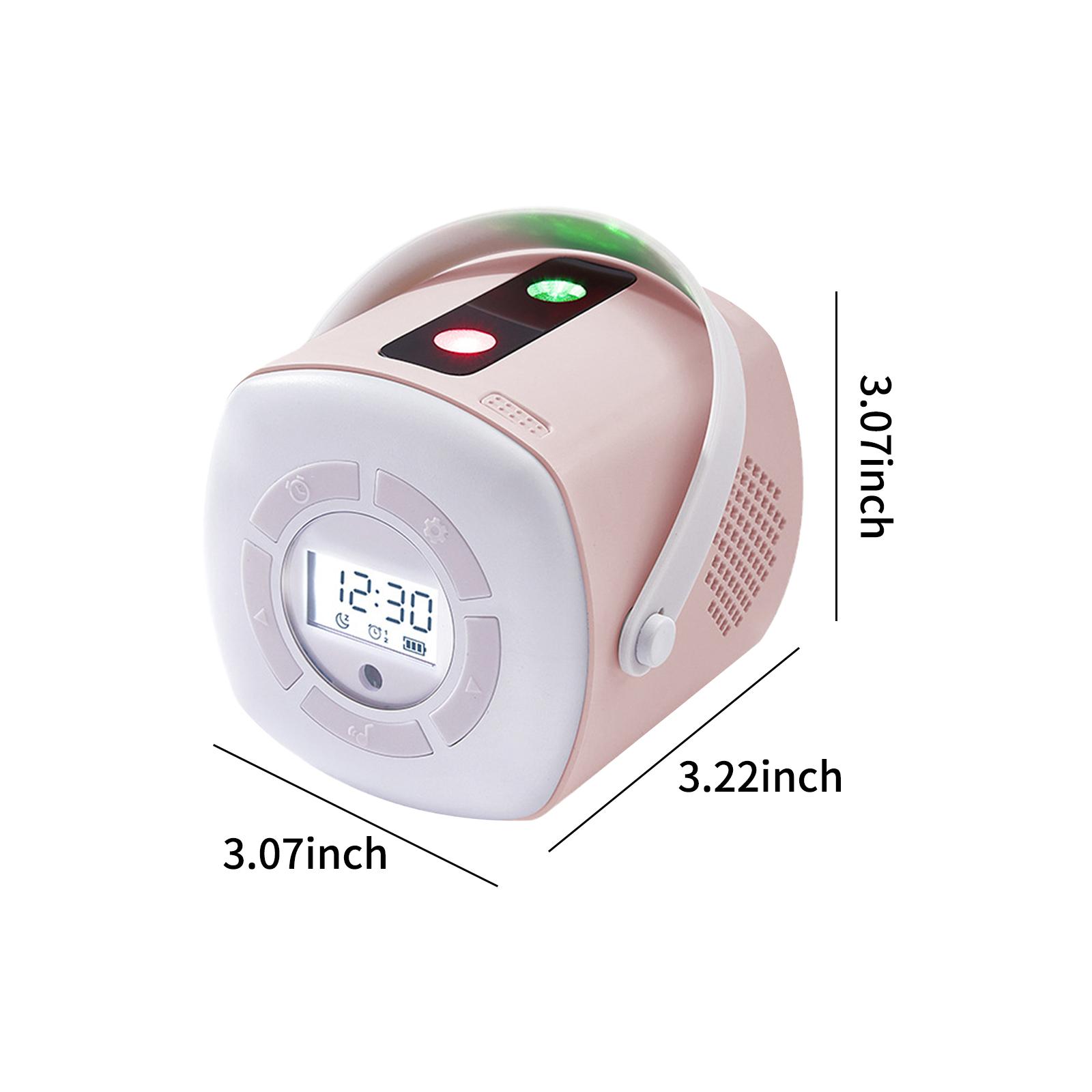 Máy chiếu Ngôi sao làm Đèn đêm với Đồng hồ báo thức có nhạc kỹ thuật số Night Light Starry