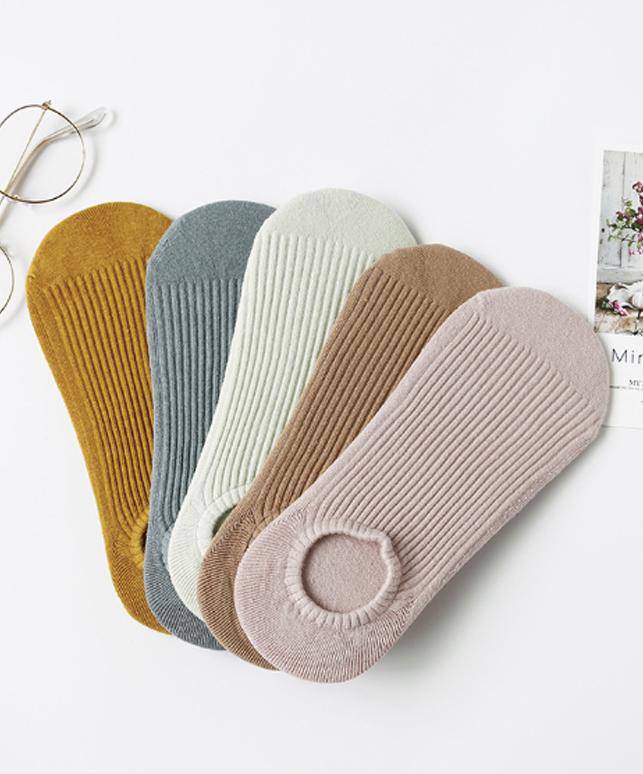 Combo 05 Đôi Tất Nữ Cổ Ngắn Chống Hôi Chân TV.NB5301 I Phong Cách Nhật Bản