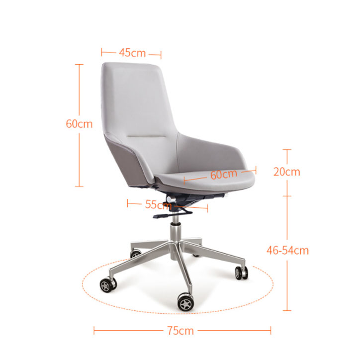 Ghế Làm việc BOSS Xoay 360 Độ Điều Chỉnh Được Độ Cao Tiện Lợi Bền Đẹp cao cấp - Ghế văn phòng đa năng hiện đại GHP048 Giao màu ngẫu nhiên